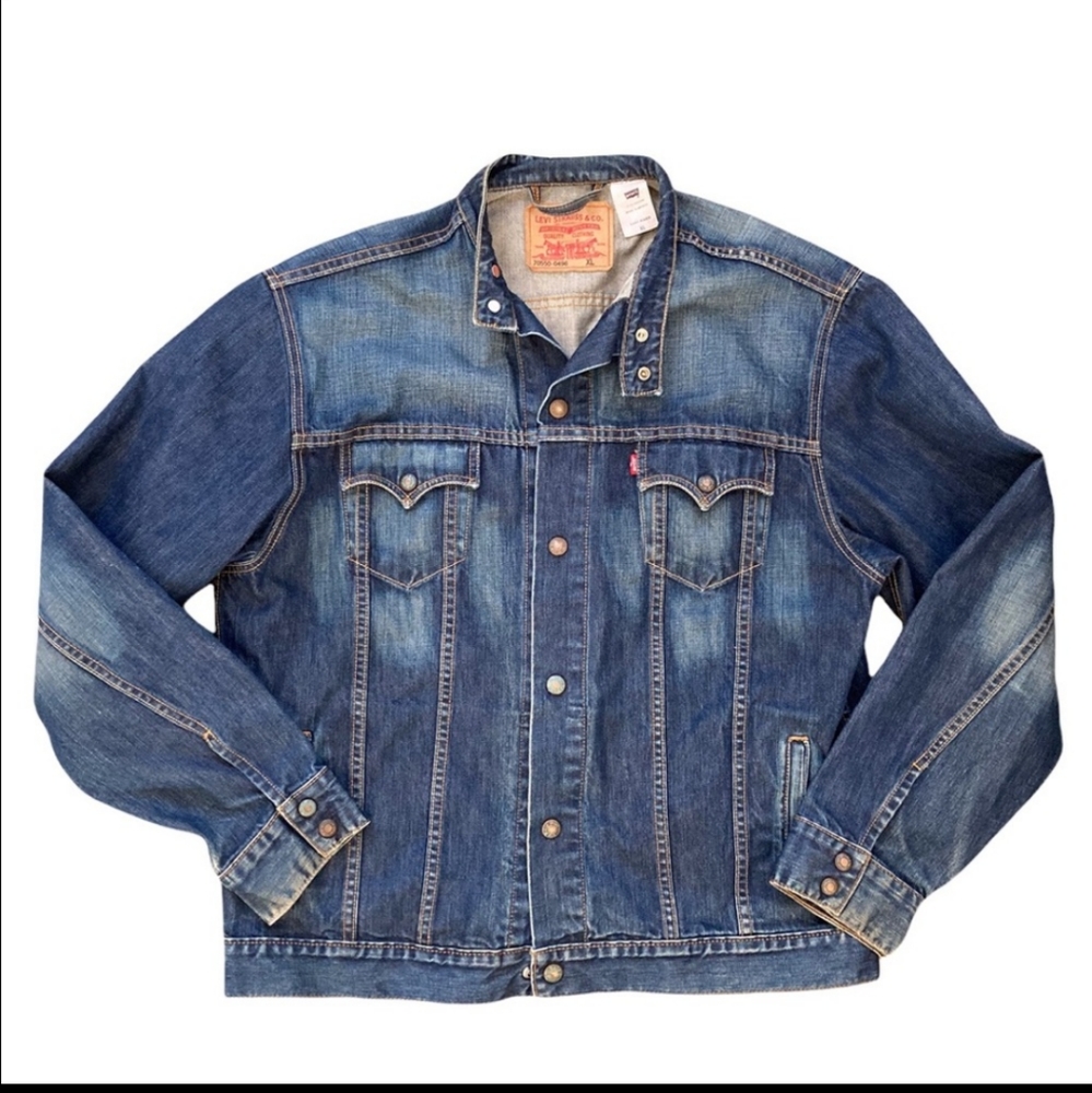 XL men's Levi's rider jean jacket